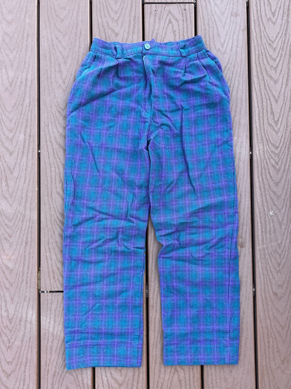 Pendleton Plaid Corduroy Pants